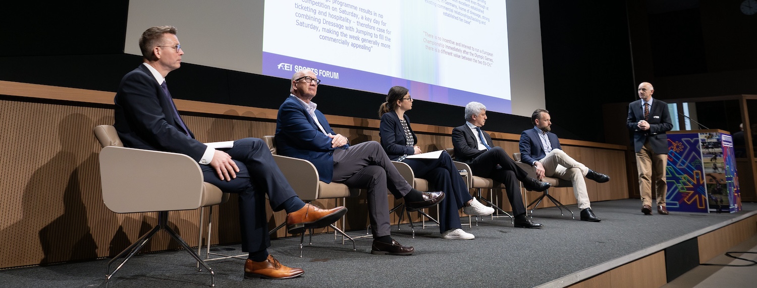 FEI Sports Forum  2024: Session 4 – Championships might go extinct