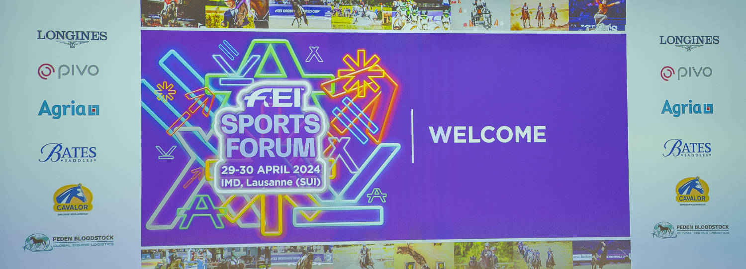 Wrap-up FEI Sports Forum: Q & A with FEI president and Secretary General